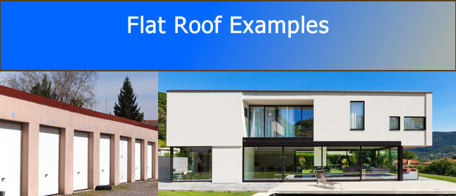 Examples Of Flat Roofs