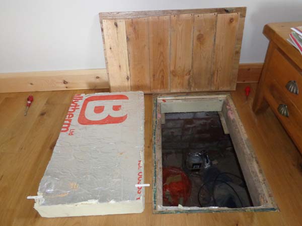 Insulating A Suspended Timber Floor From Underneath The Floor