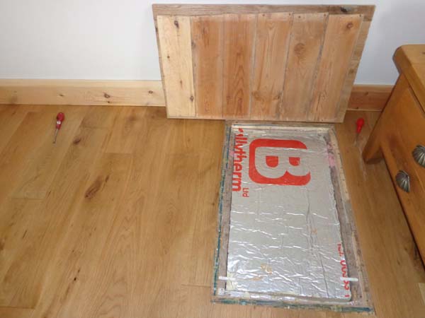 Insulating A Suspended Timber Floor From Underneath The Floor