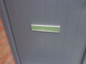 letterbox does not help heat loss or airt-tightness
