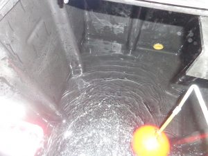 Clear water in loft tank